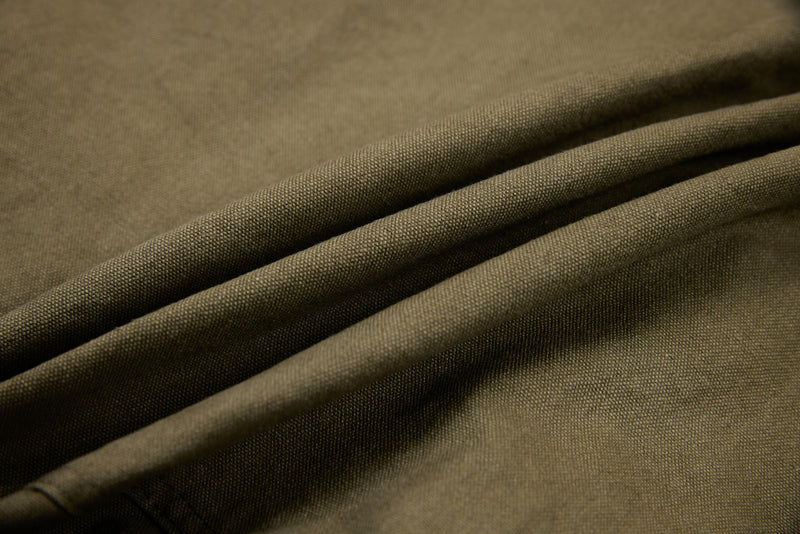 Omirad Buckle-Up Hooded Cotton Jacket | Utility Streetwear