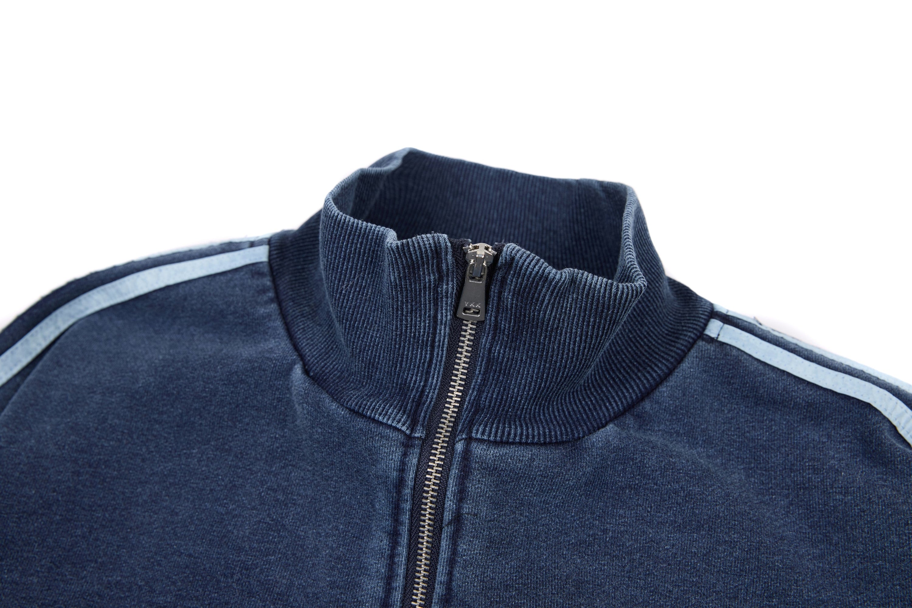 Q.Mark Crest Track Jacket | Vintage-Wash Cotton Zip-Up