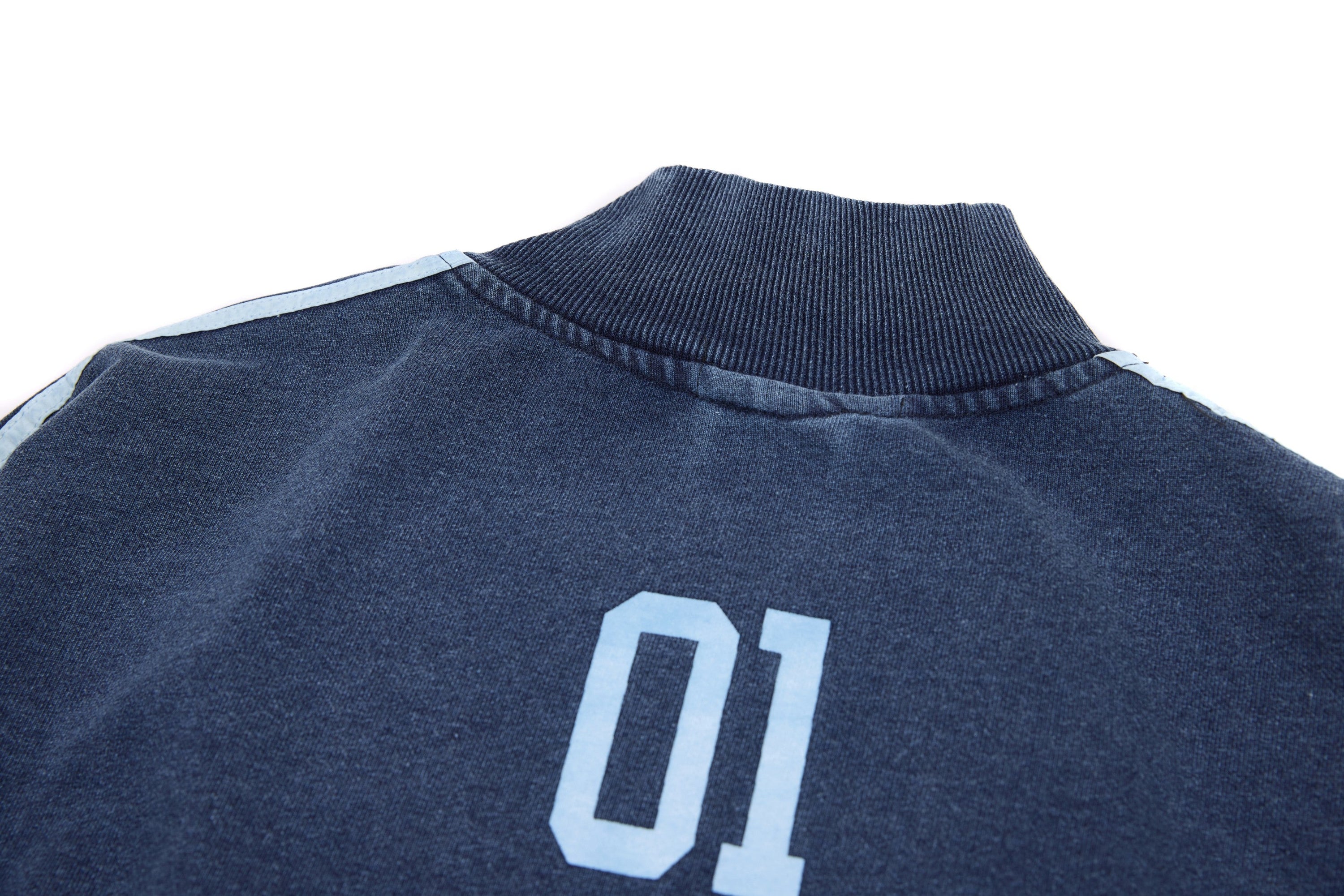 Q.Mark Crest Track Jacket | Vintage-Wash Cotton Zip-Up