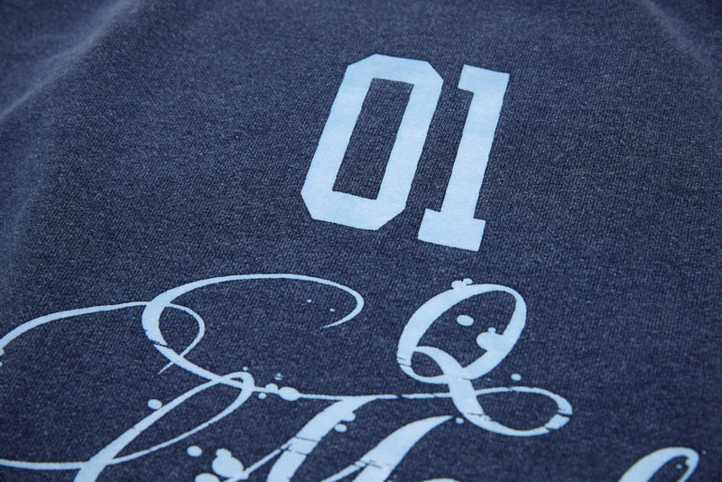 Q.Mark Crest Track Jacket | Vintage-Wash Cotton Zip-Up