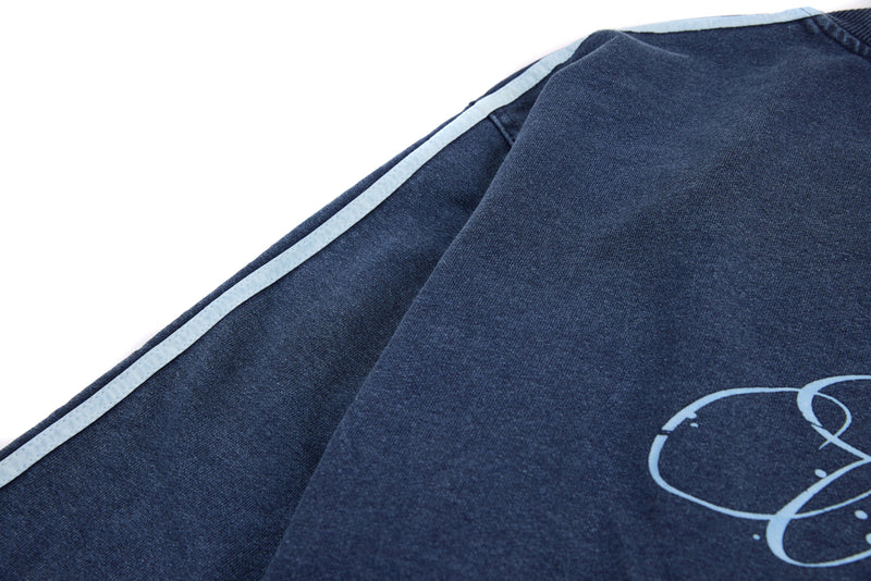 Q.Mark Crest Track Jacket | Vintage-Wash Cotton Zip-Up