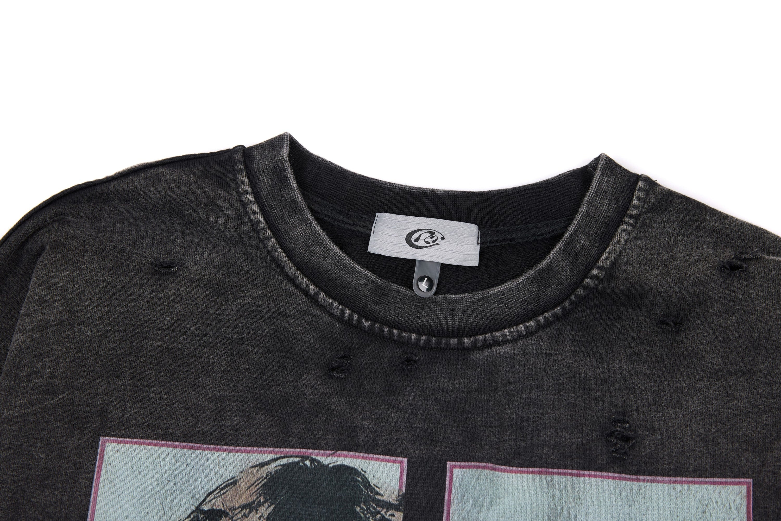 Omirad Vintage Washed Graphic Long Sleeve Tee | Streetwear