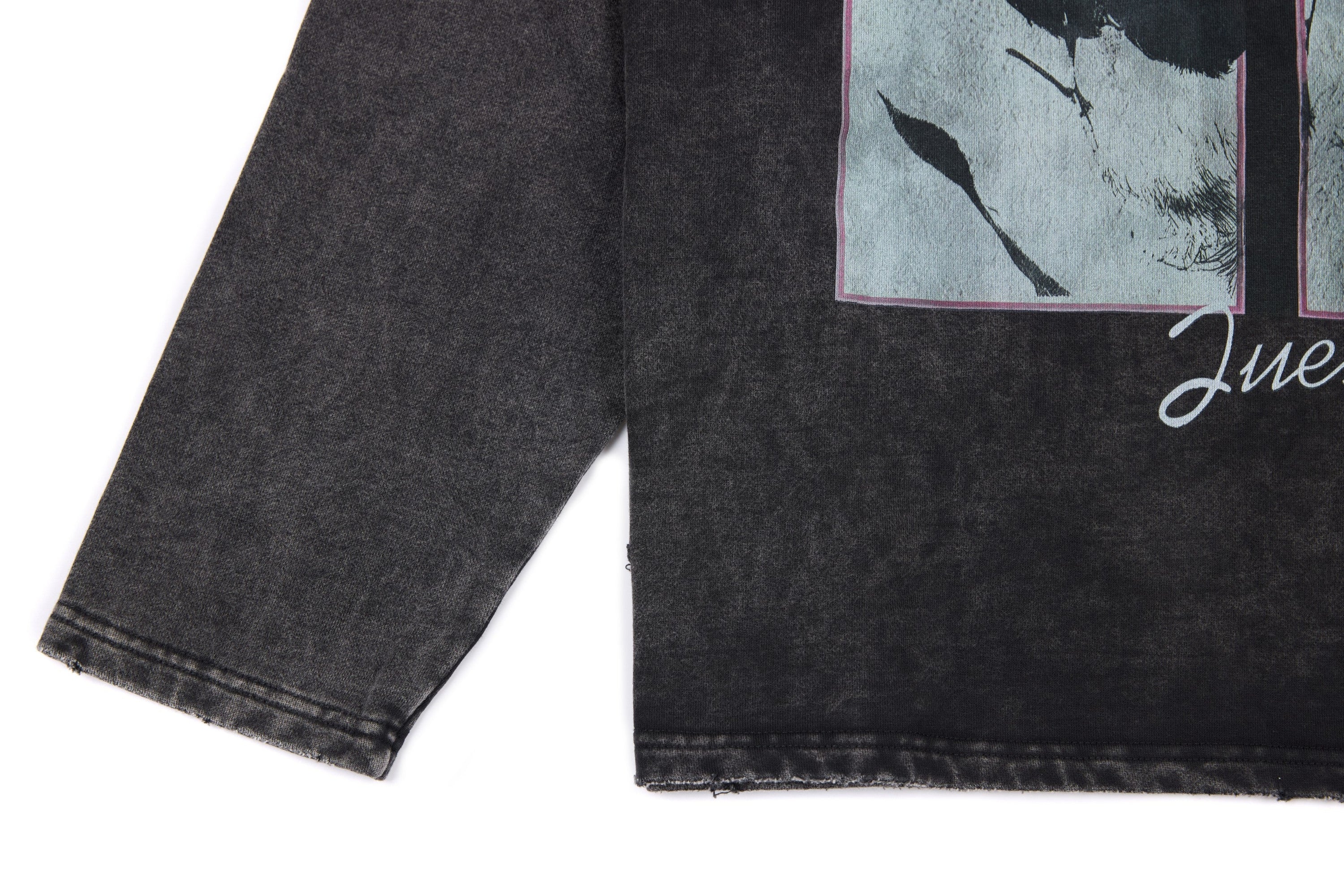 Omirad Vintage Washed Graphic Long Sleeve Tee | Streetwear