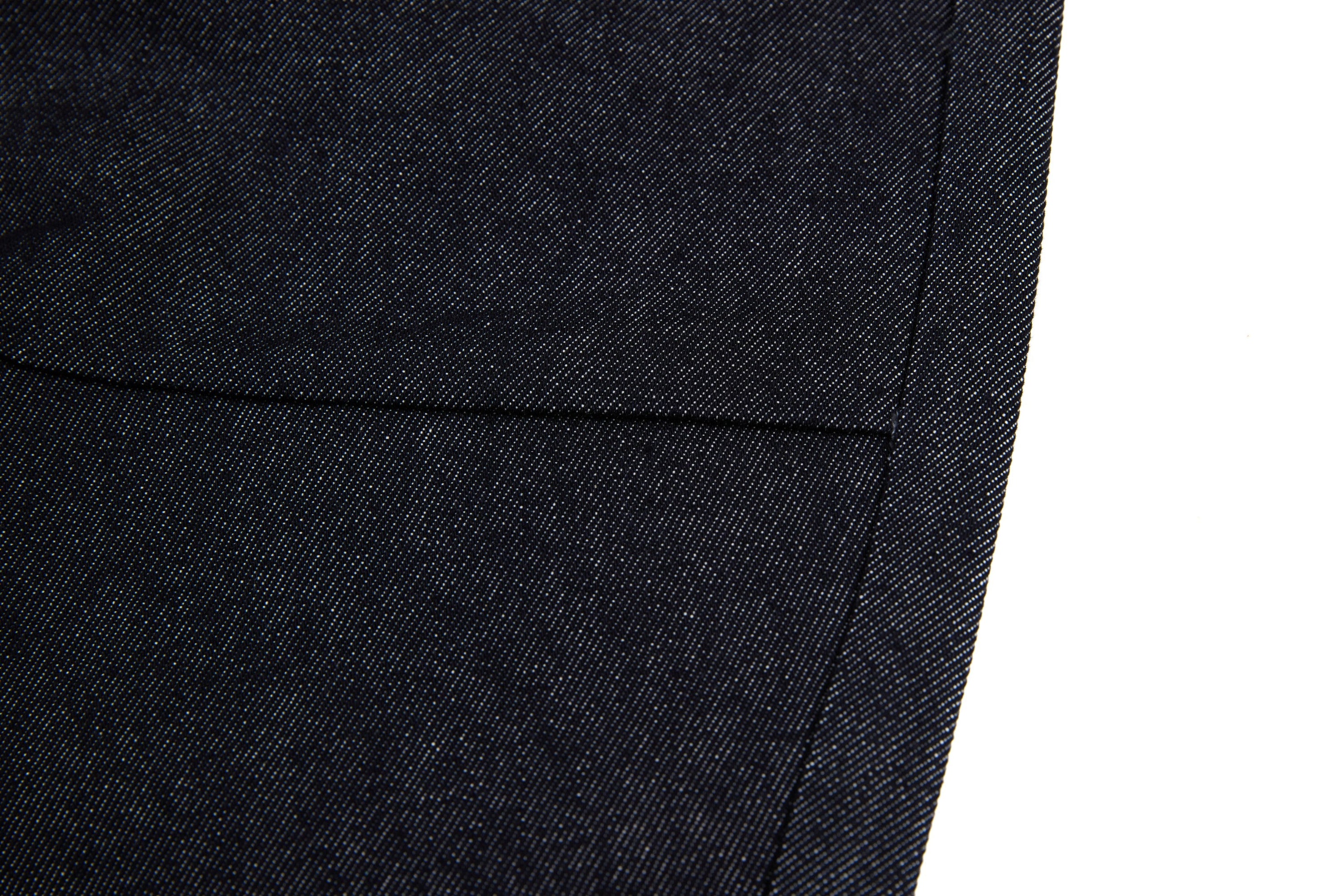 Omirad Heavy Stitch Barrel Denim Jeans | Black Streetwear