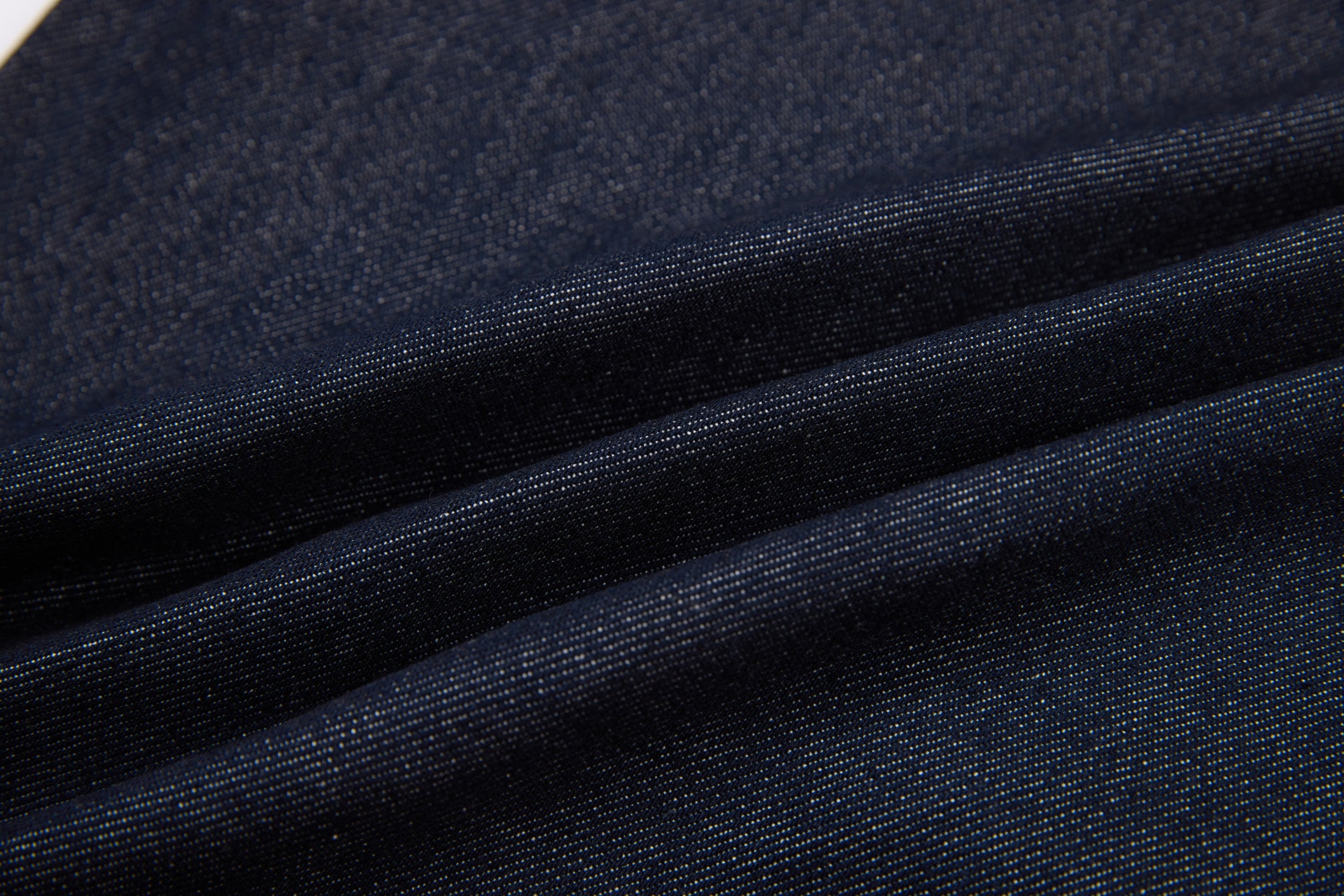 Wide-Leg Panel-Stitch Denim Pants | Contrast Stitch Jeans