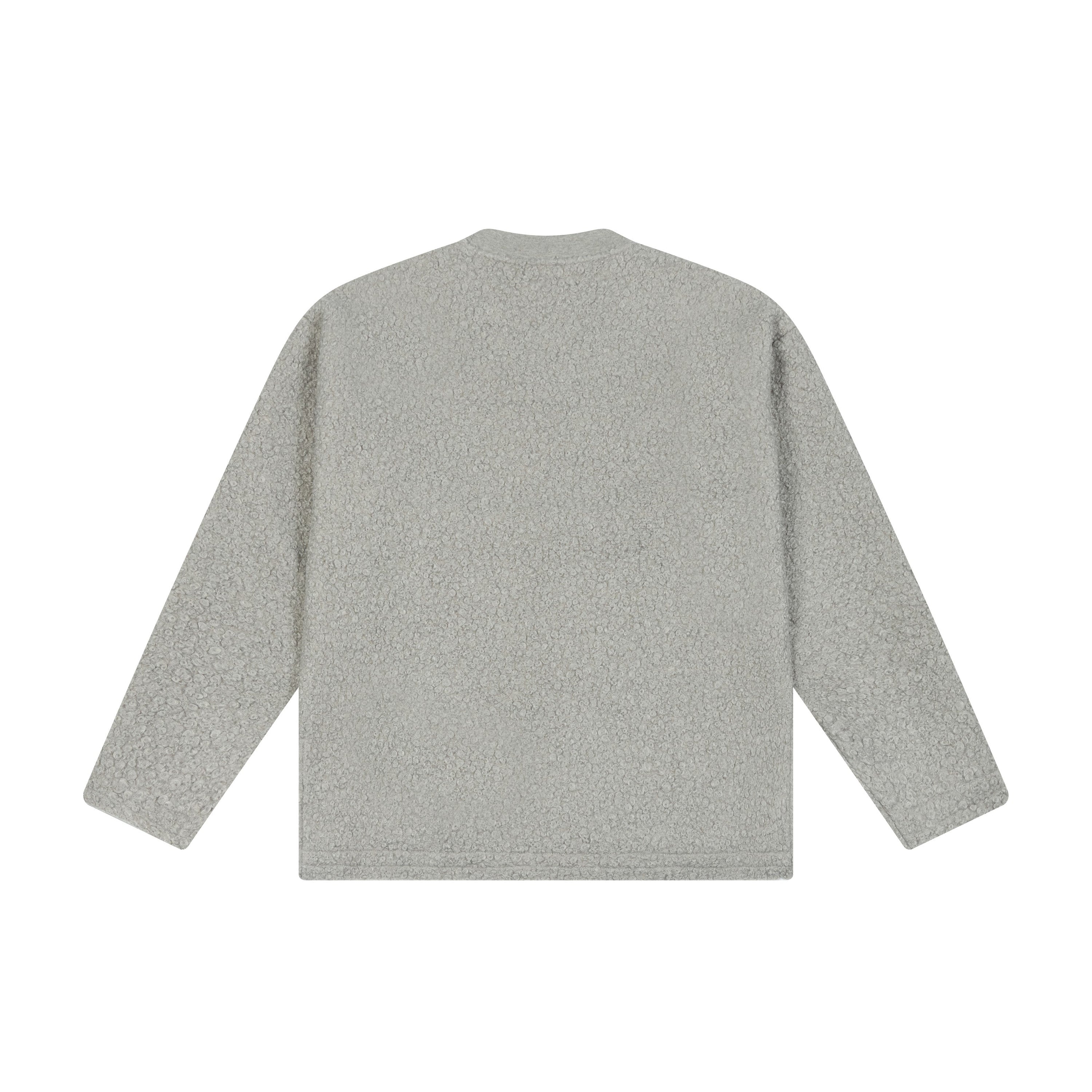 Omirad Arabic Text Fleece Sweatshirt | Streetwear Crewneck