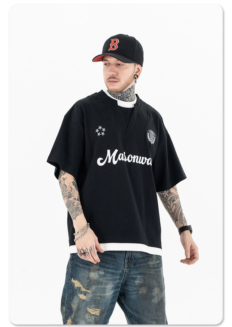 Masonway Football Tee | Streetwear Soccer Jersey Shirt