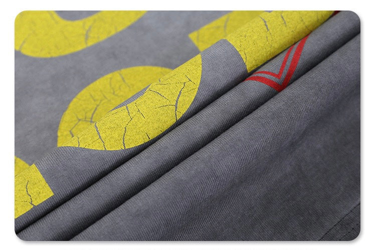 Omirad Vision Oversized Graphic Tee | Washed Gray Crown of Thorns