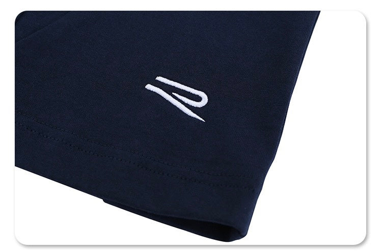 Retro Varsity Crest Football Tee | Oversized Navy Jersey