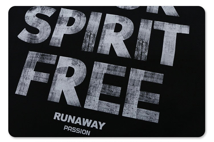 Omirad Keep Your Spirit Free Oversized Graphic Tee