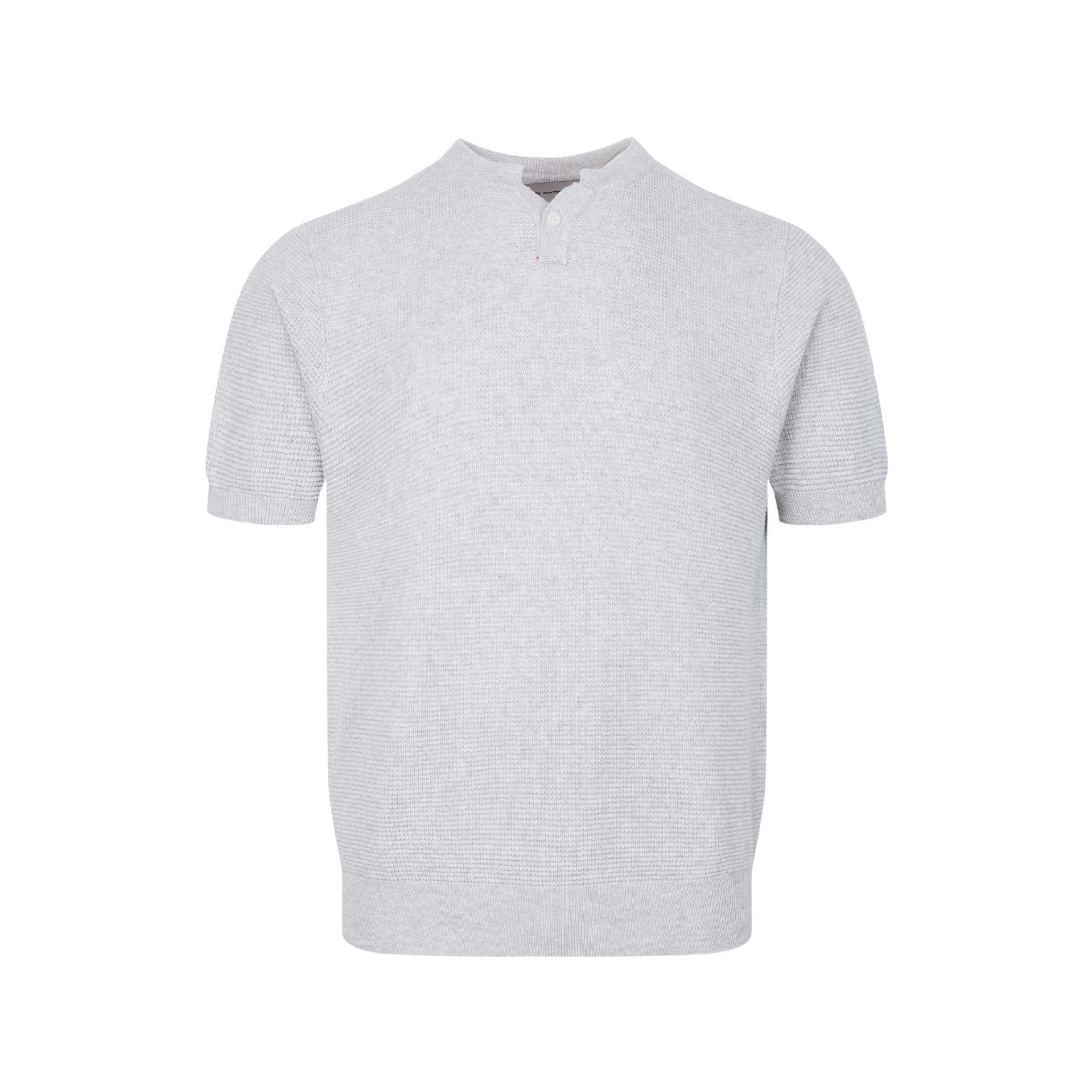 Omirad Textured Knit Short Sleeve Polo Tee | SEAKOFF