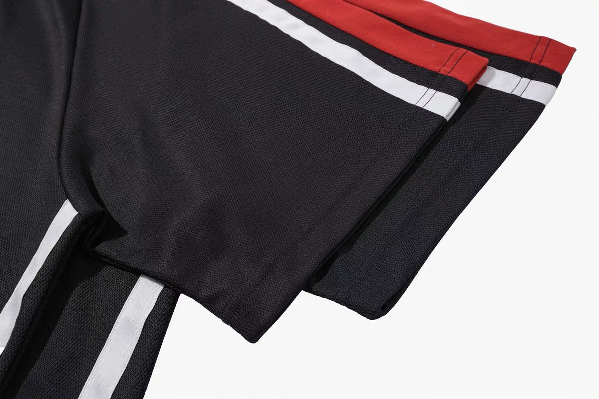 Omirad Team Varsity Mesh Tee | Retro Sportwear Oversized Fit