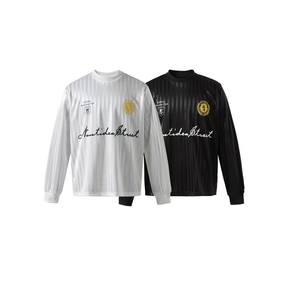 Nautidea Street Athletic Long-Sleeve Mesh Football Jersey