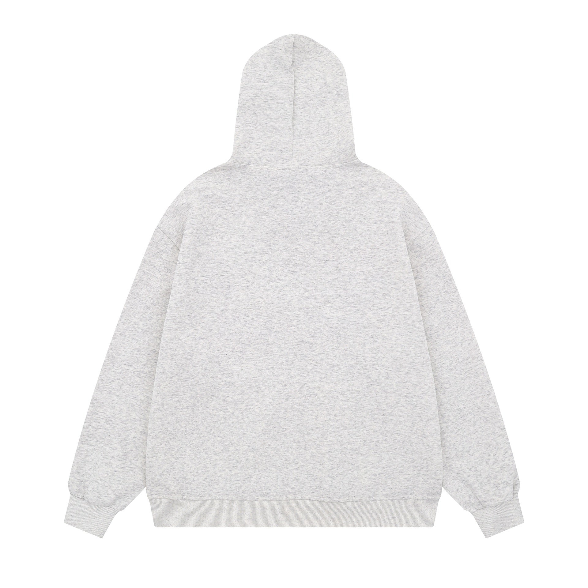 Fur-Trim Graphic Zip Hoodie | Street Style Fleece Jacket