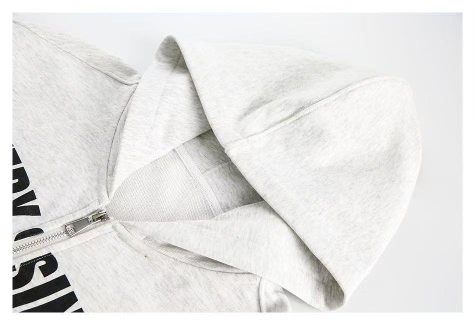 Omirad Every Single Day Zip-Up Hoodie | Slogan Streetwear