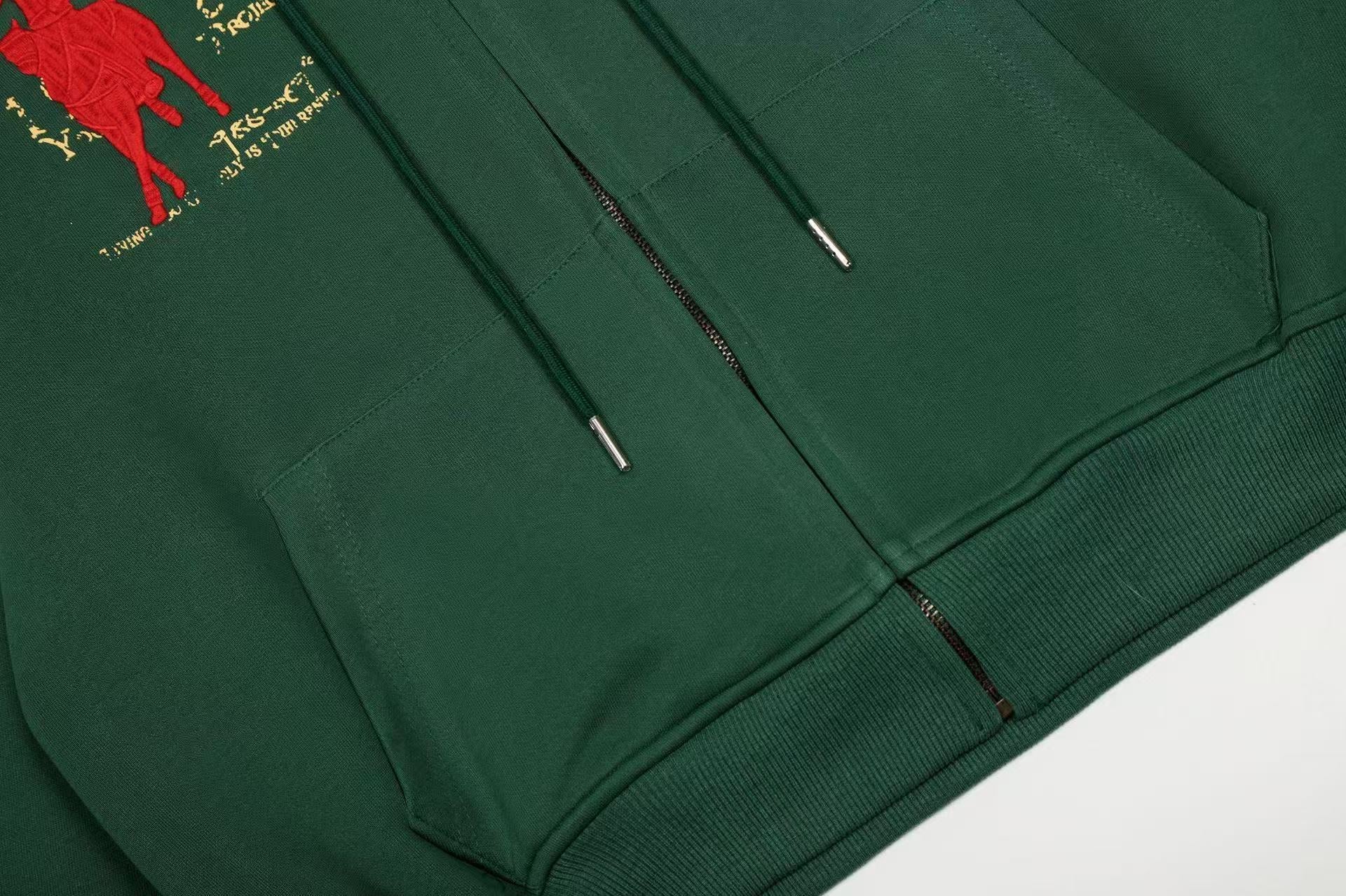 Varsity Graphic Zip-Up Hoodie | Oversized Streetwear Fleece