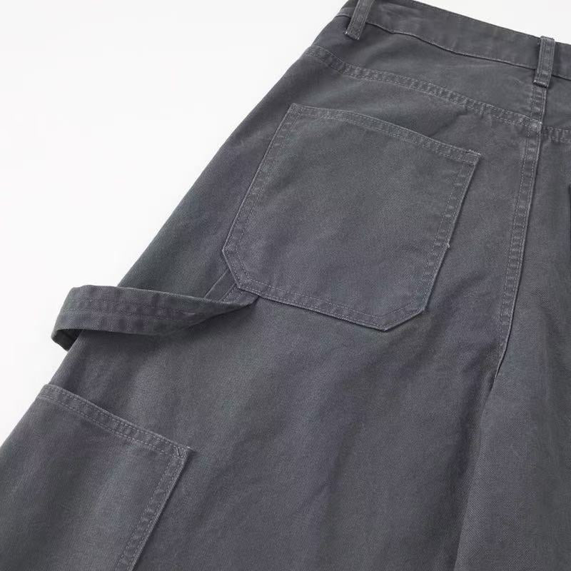 Oversized Utility Wide-Leg Cargo Pants | Streetwear Fit