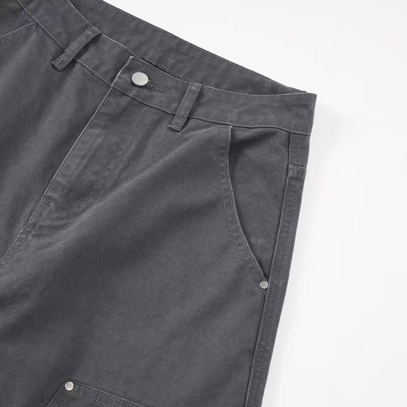 Oversized Utility Wide-Leg Cargo Pants | Streetwear Fit
