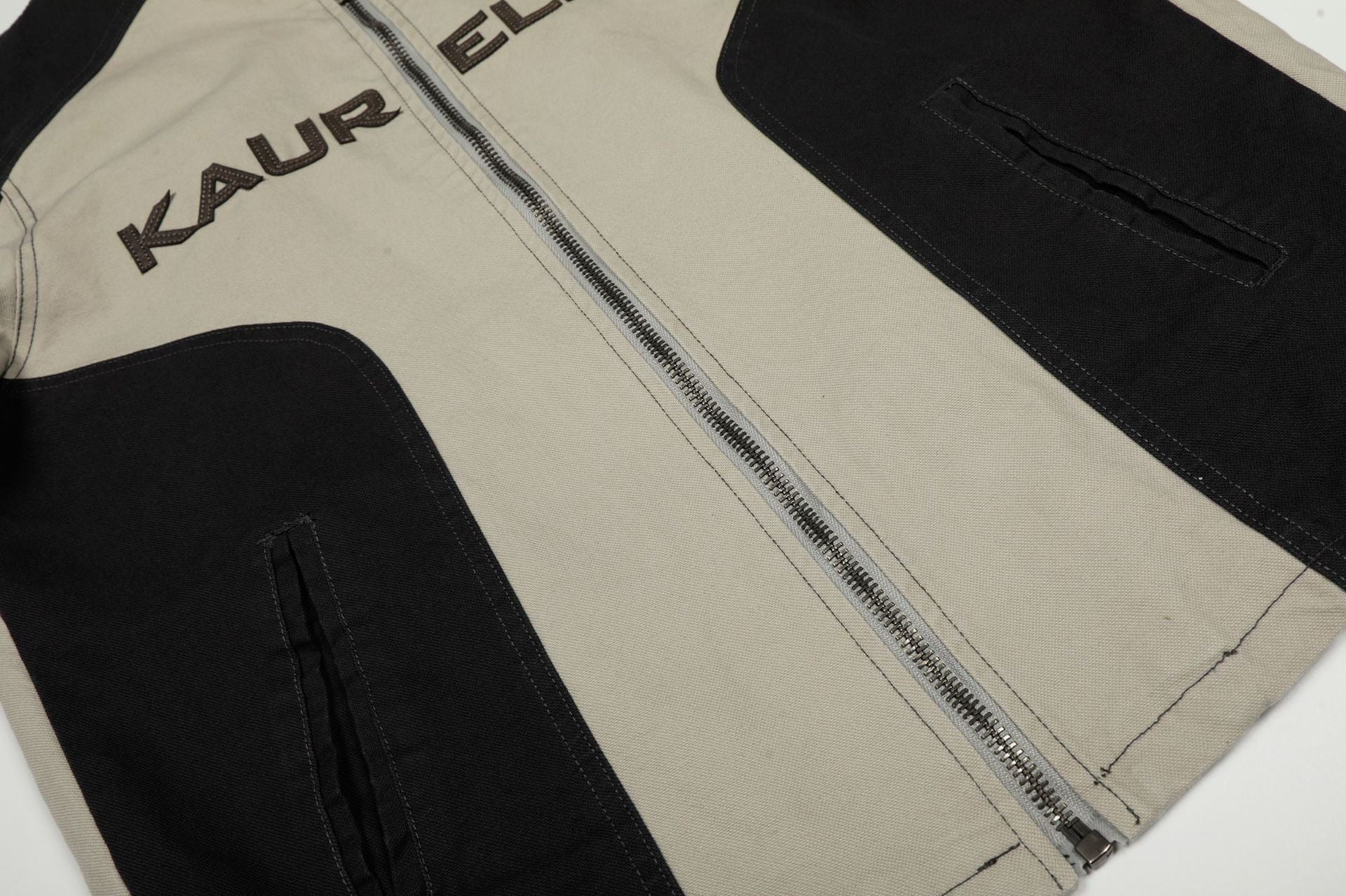 Maverick Contrast Moto Jacket | Racing-Inspired Streetwear