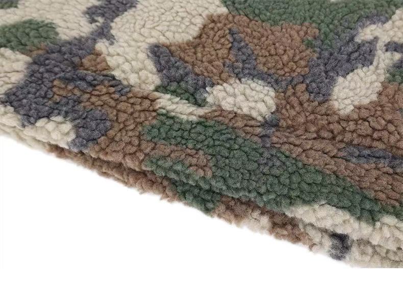 Omirad Camo Sherpa Hoodie | Oversized Fleece Pullover