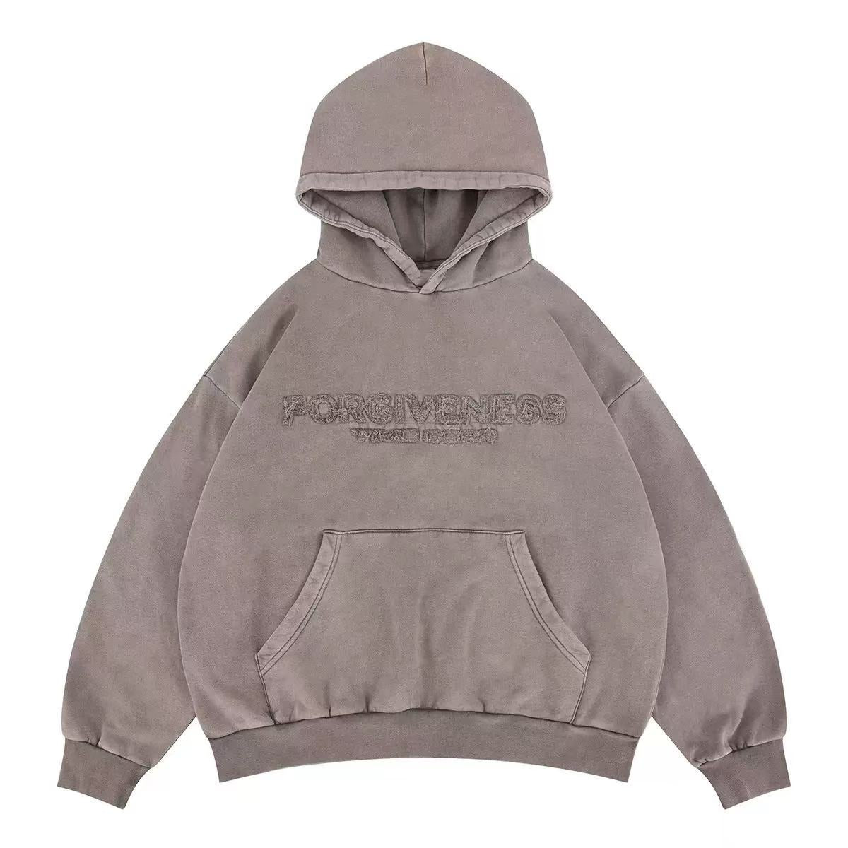 Omirad Forgiveness 3D Embroidered Oversized Hoodie