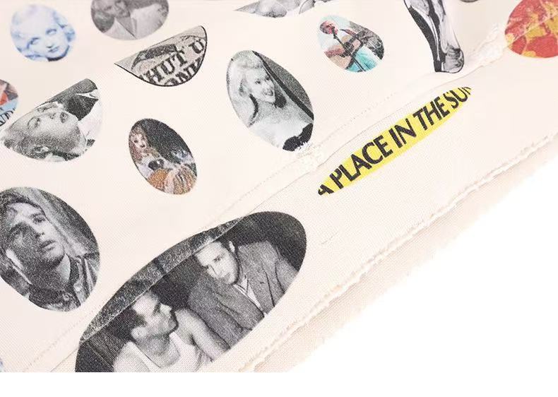 Lara Land Vintage Collage Graphic Sweatshirt | Distressed