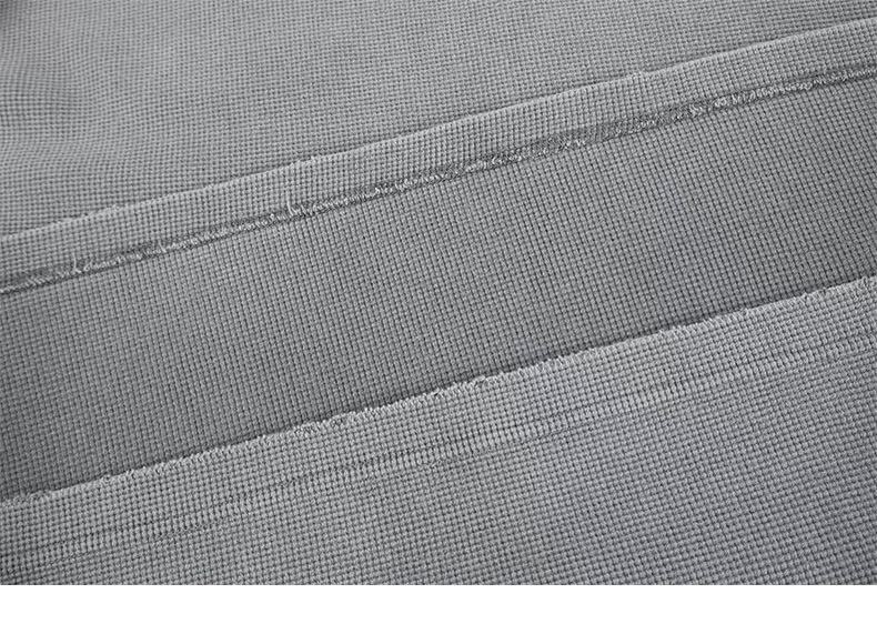 Oversized Corduroy Crewneck | Garment-Washed Streetwear Top
