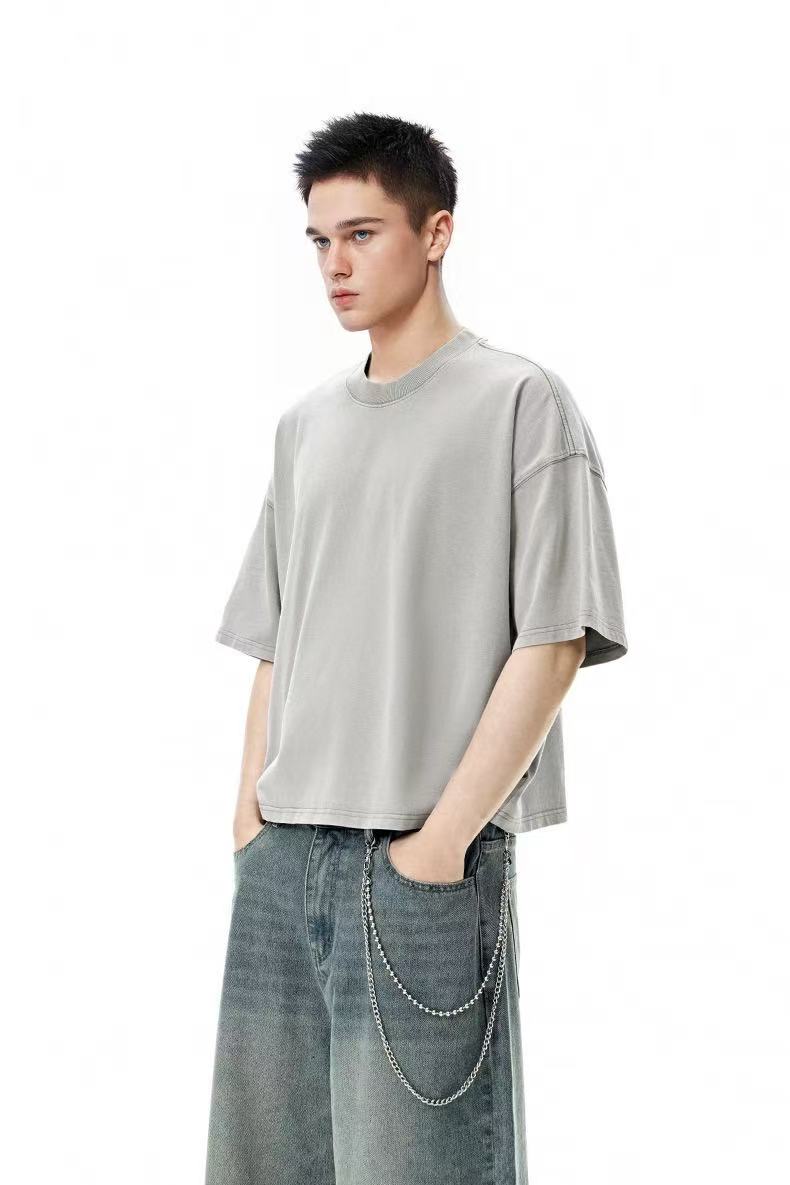 Omirad Washed Essential Tee | Oversized Heavyweight Cotton
