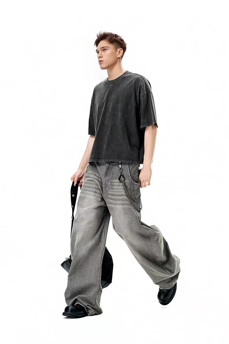 Omirad Washed Essential Tee | Oversized Heavyweight Cotton