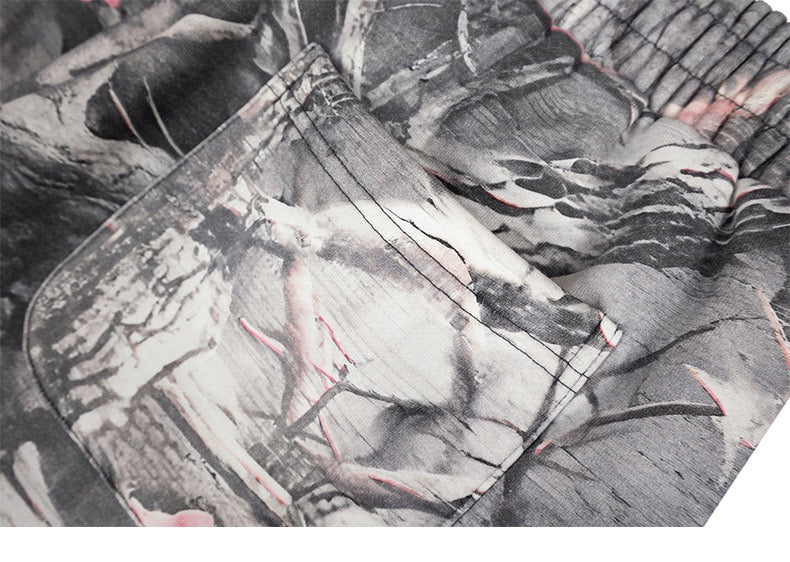 Sakura Camo Gothic Reaper Graphic Sweatpants | Omirad