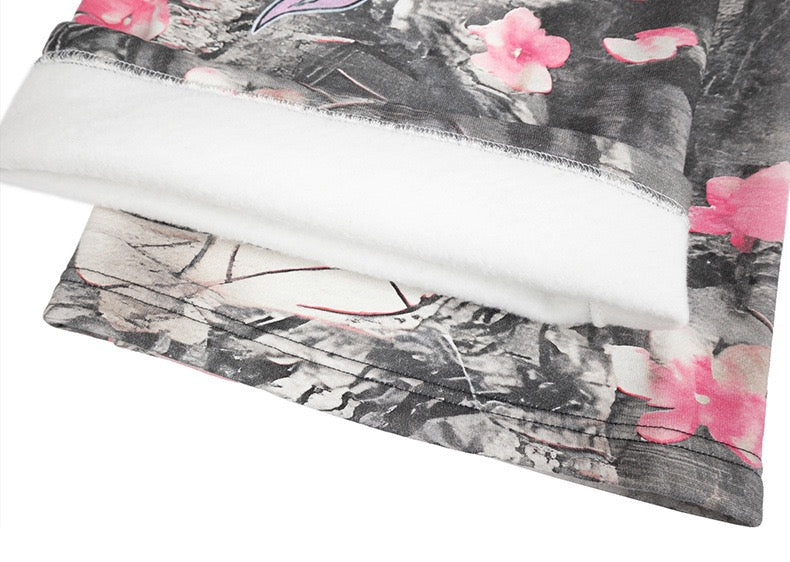Sakura Camo Gothic Reaper Graphic Sweatpants | Omirad