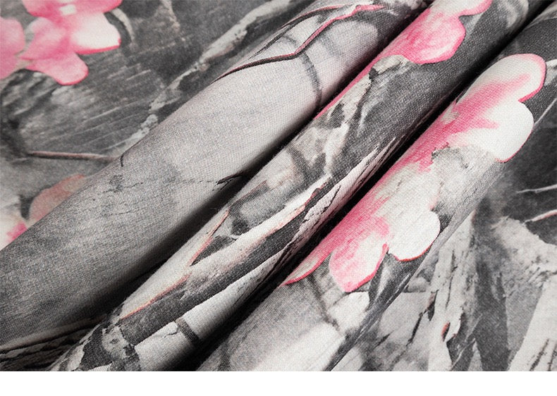 Sakura Camo Gothic Reaper Graphic Sweatpants | Omirad