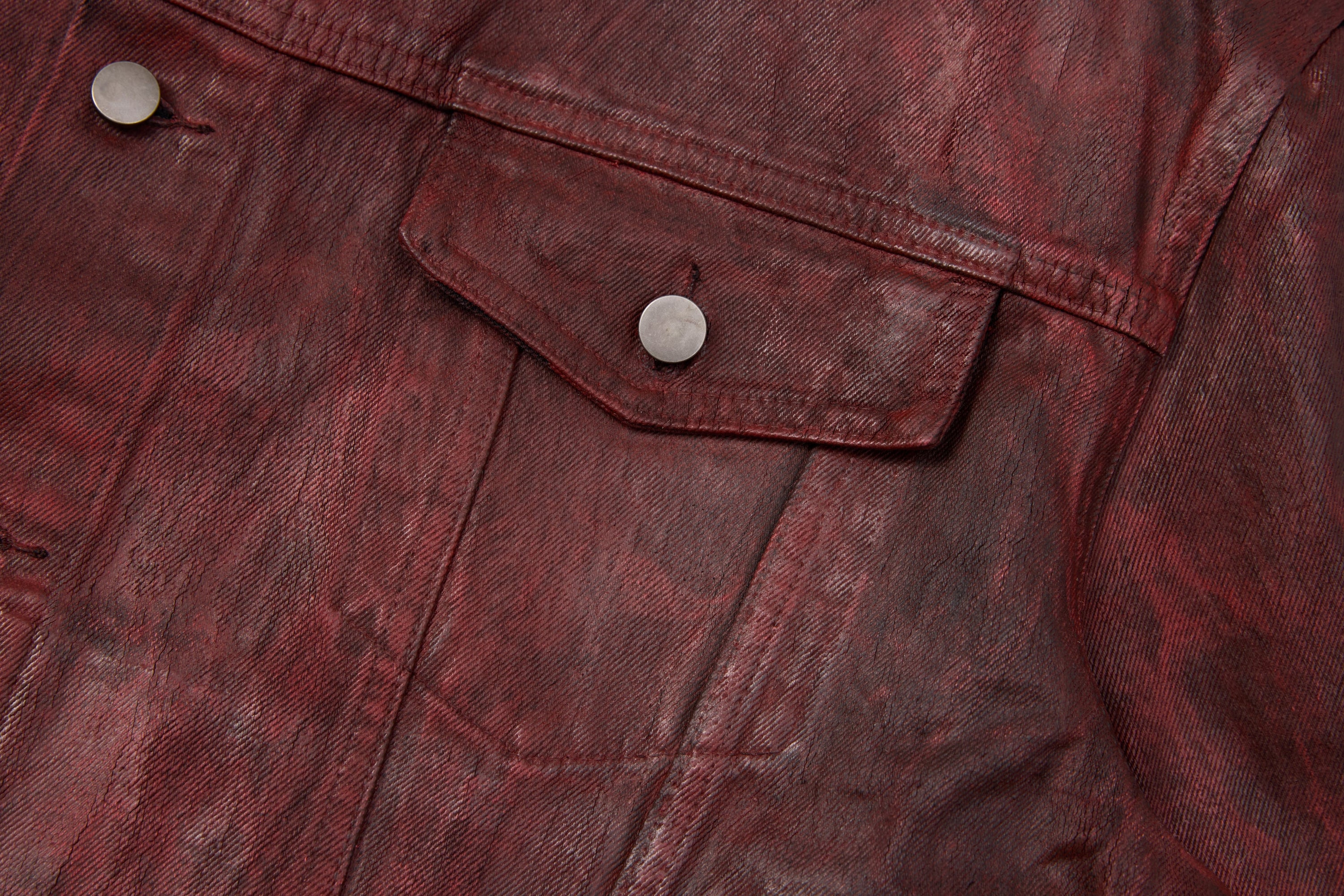 Omirad Jewel Collar Cropped Trucker Jacket | Streetwear