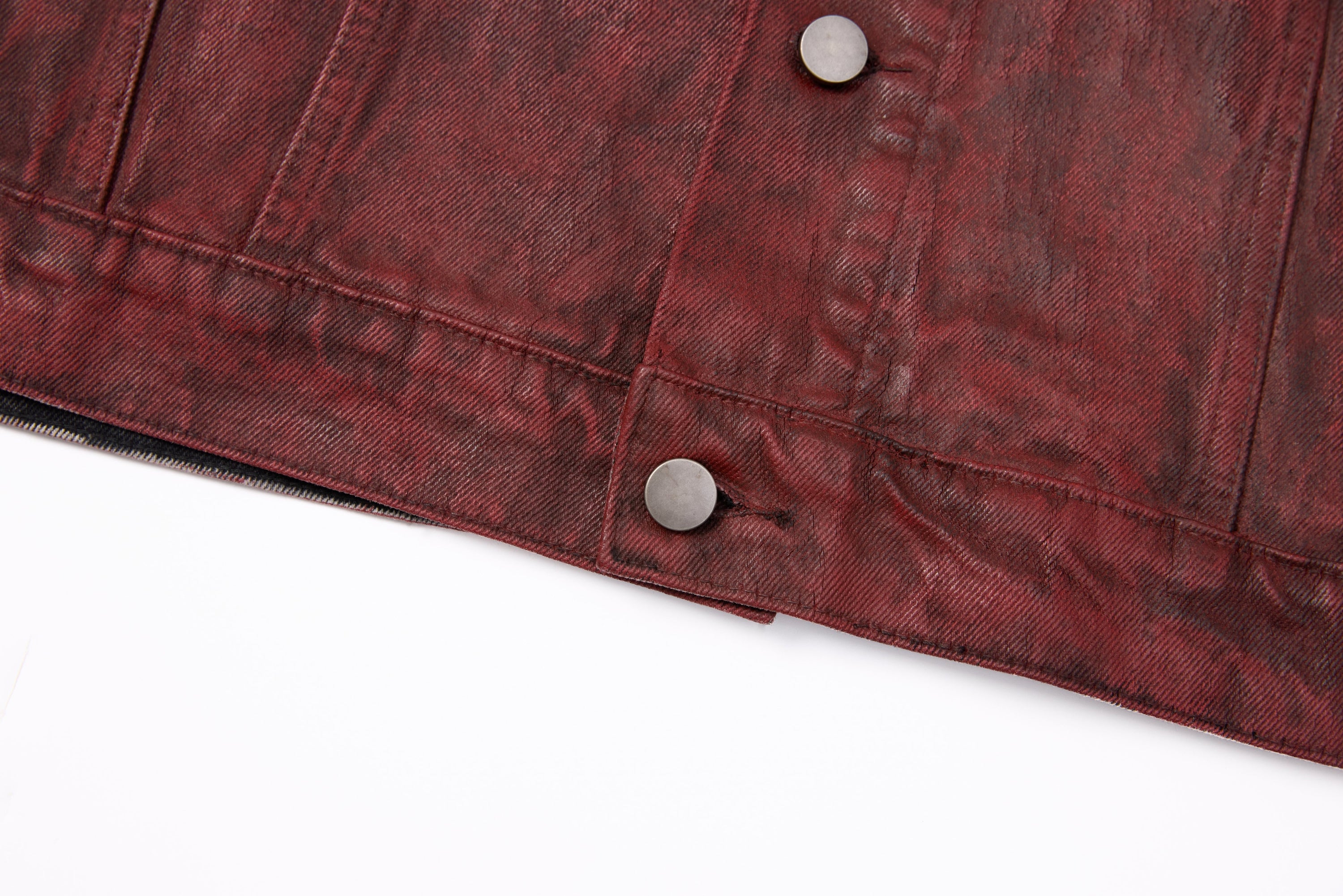 Omirad Jewel Collar Cropped Trucker Jacket | Streetwear