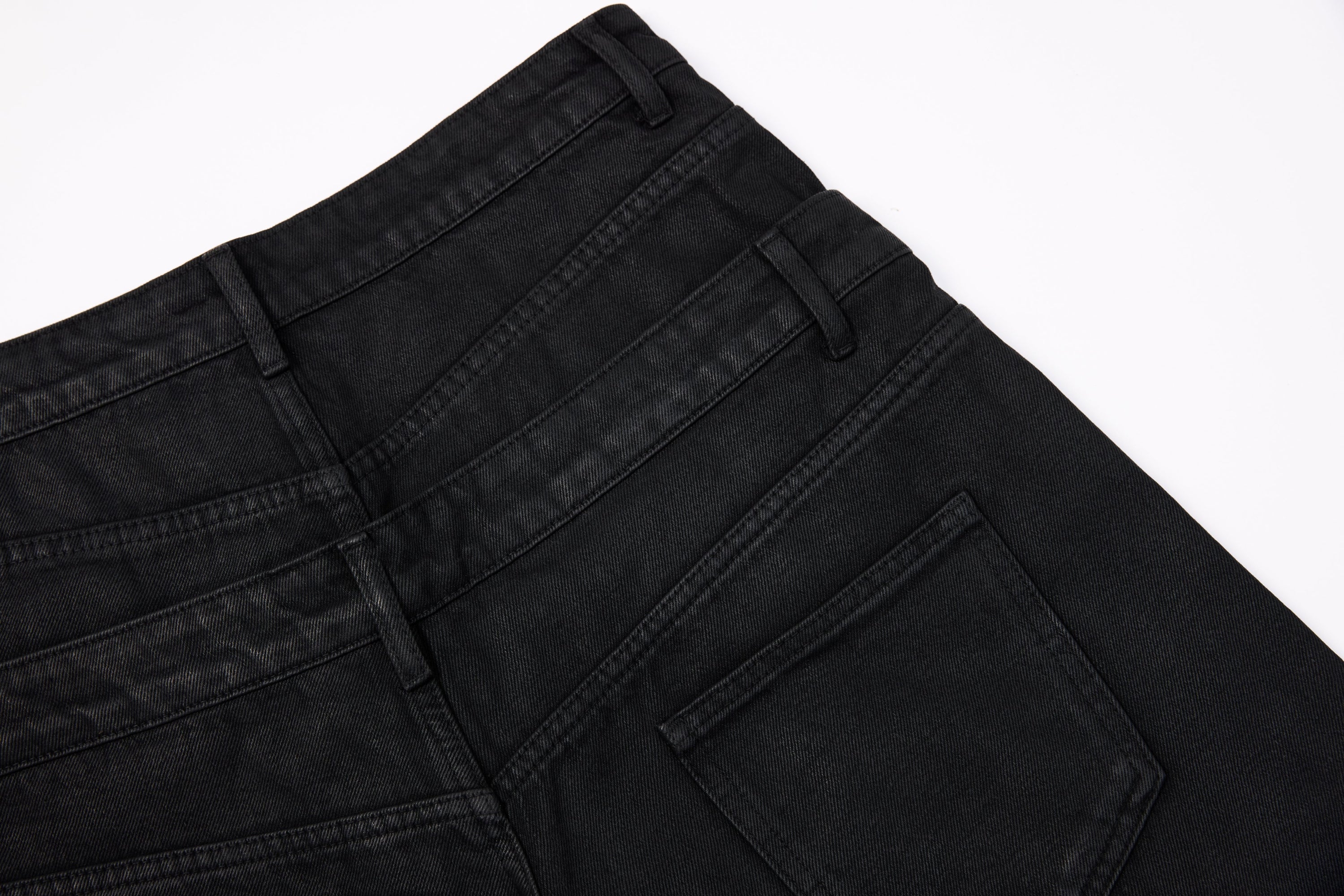 Omirad Double-Waist Washed Wide-Leg Jeans | Streetwear Denim