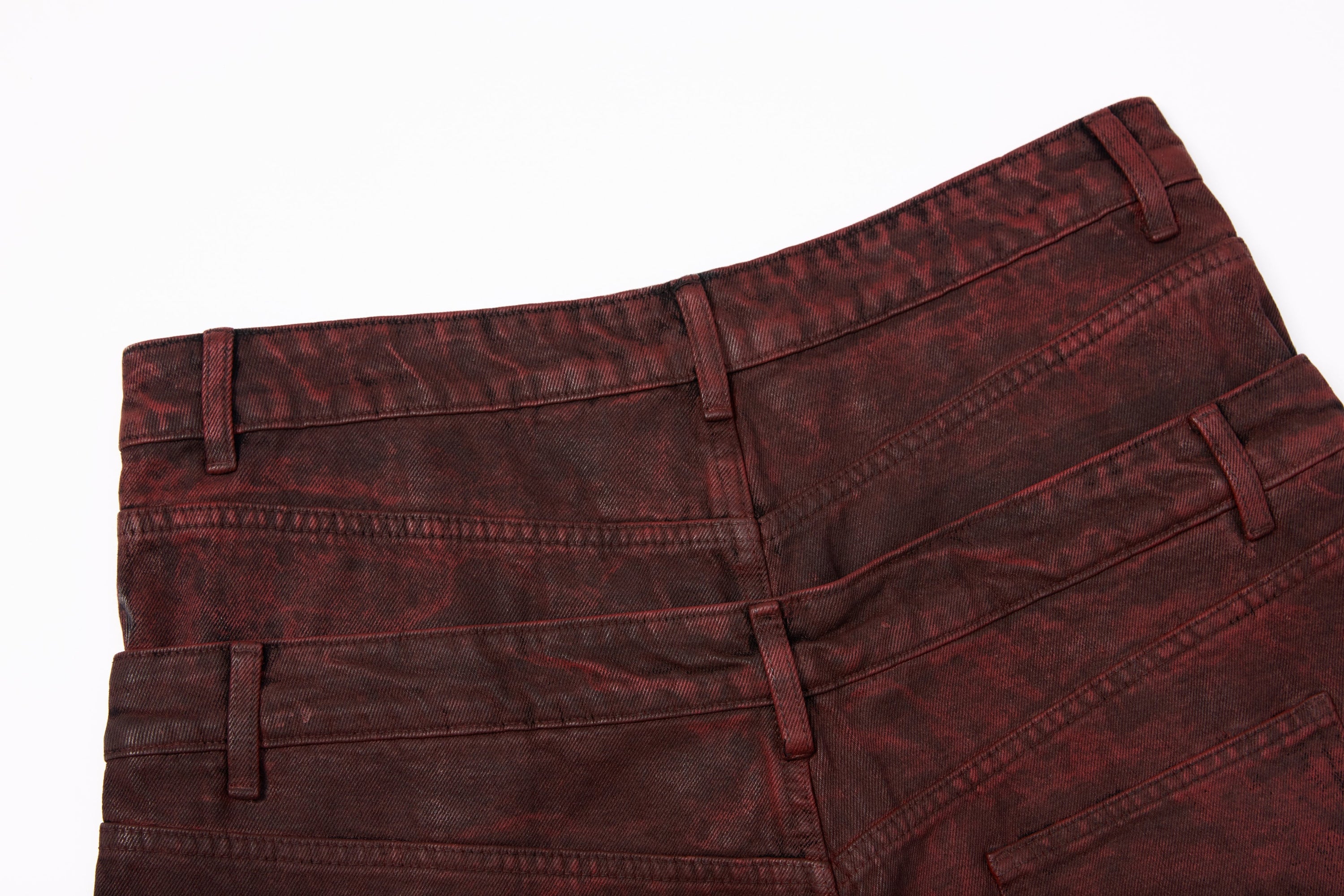 Omirad Double-Waist Washed Wide-Leg Jeans | Streetwear Denim