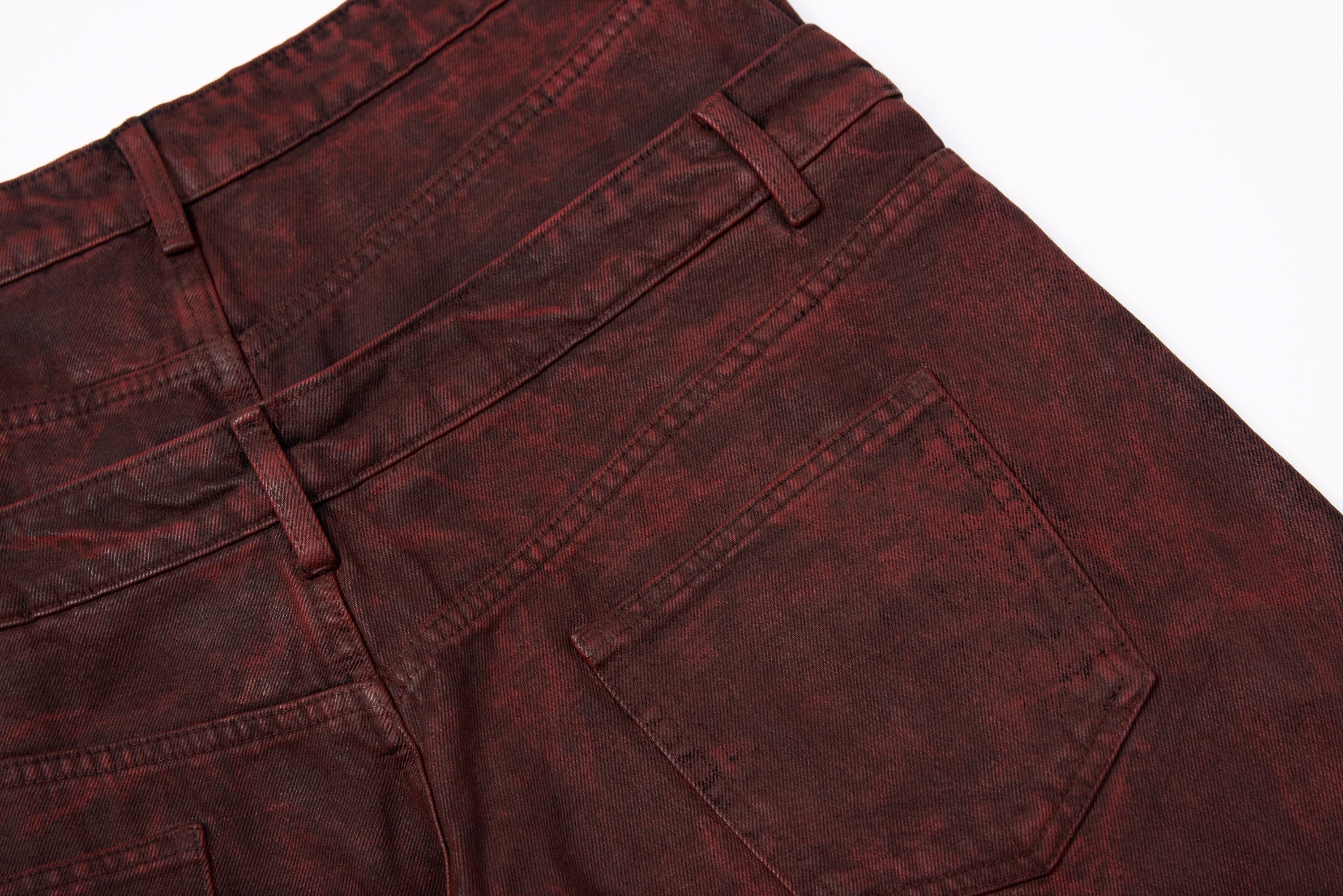 Omirad Double-Waist Washed Wide-Leg Jeans | Streetwear Denim