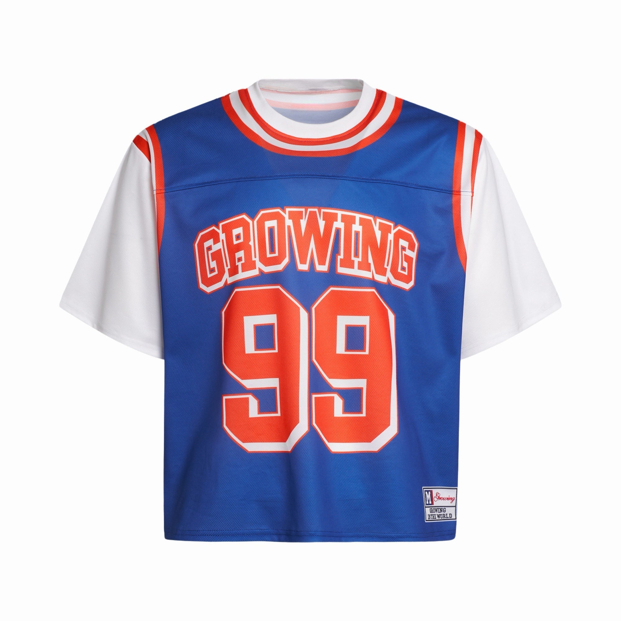 Growing 99 Varsity Mesh Crop Jersey | Streetwear Athletic Tee