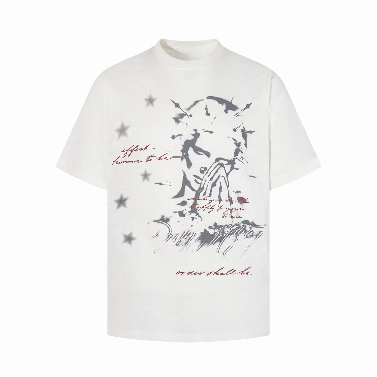 Omirad Silent Prayer Graphic Tee | Streetwear Cotton T-Shirt