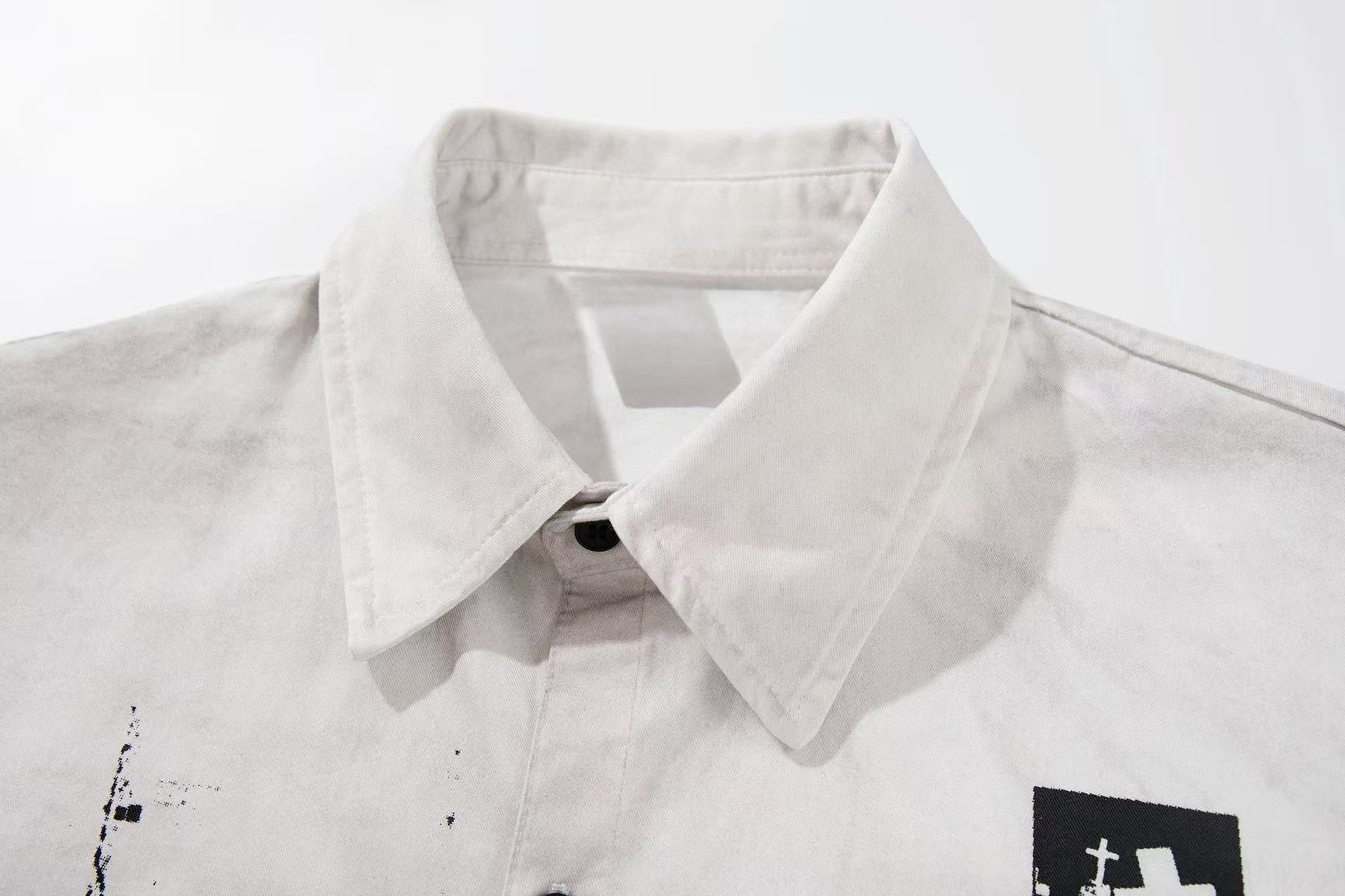 Omirad Distorted Archive Graphic Short Sleeve Shirt
