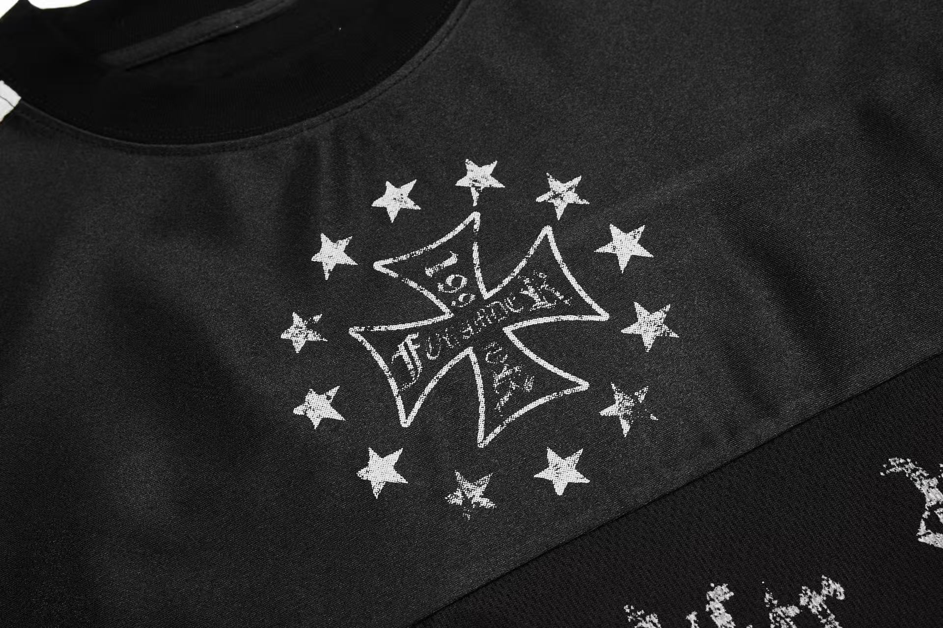 Omirad Aversio Mesh Sport Tee | Gothic Streetwear Jersey