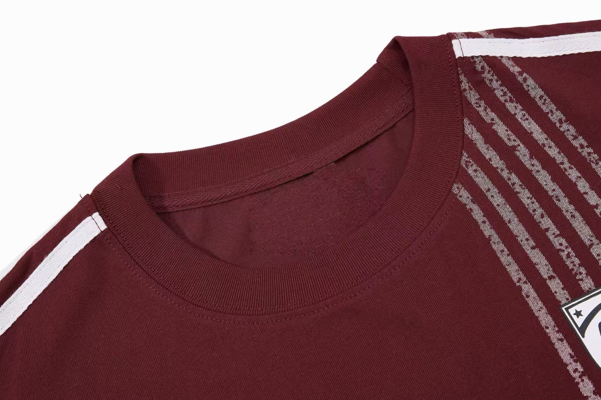 Foramder Velocity Line Sport Tee | Stripe Graphic T-Shirt