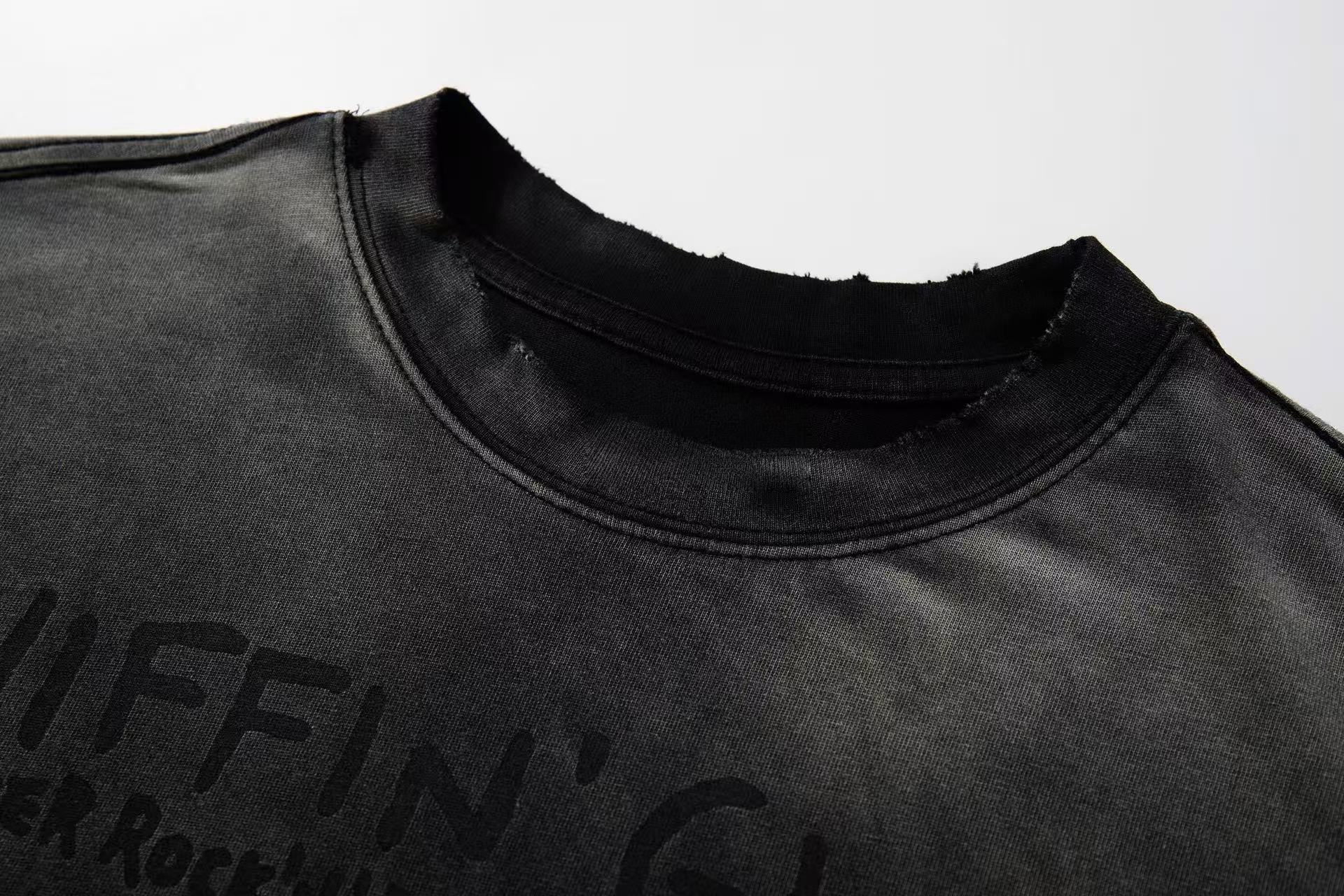 Omirad Sniffin' Glue Punk Zine Washed Graphic T-Shirt
