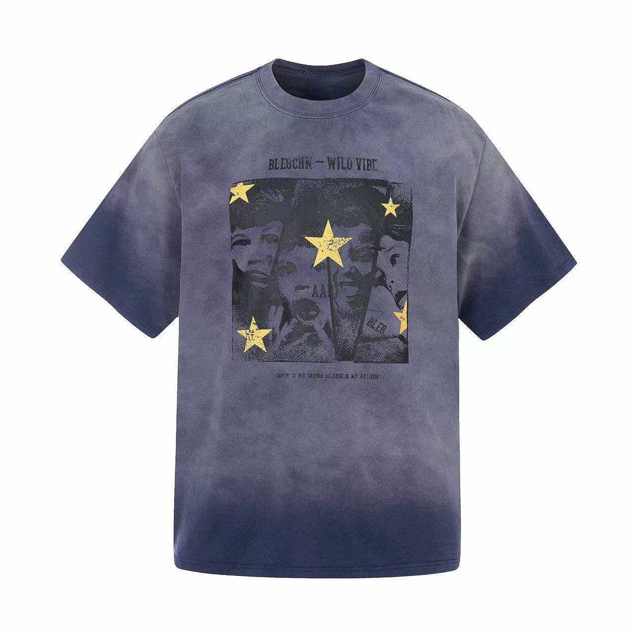 Wild Star Vintage Washed Graphic T-Shirt | Streetwear Tee
