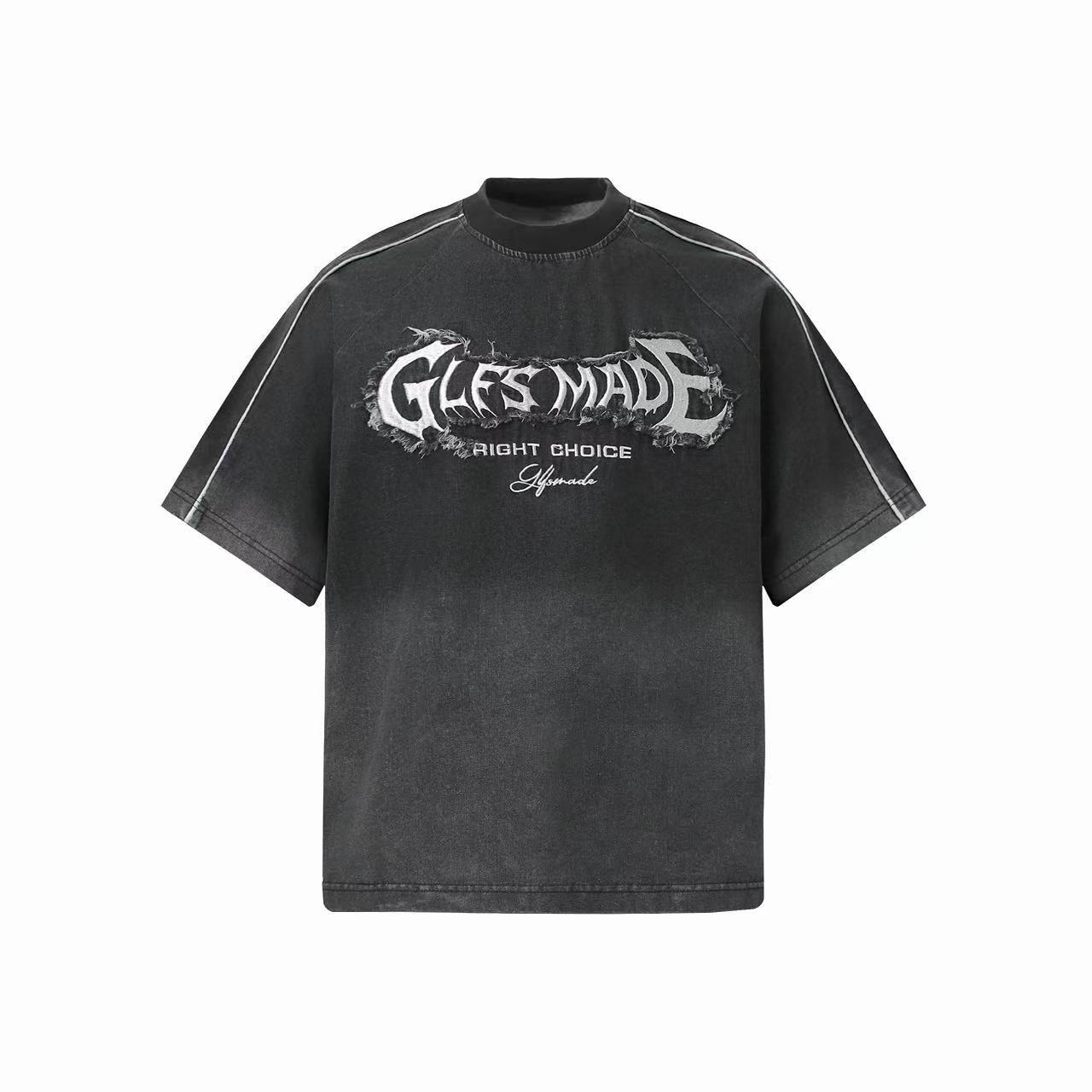 Vintage Washed Distressed Graphic T-Shirt | Streetwear Tee