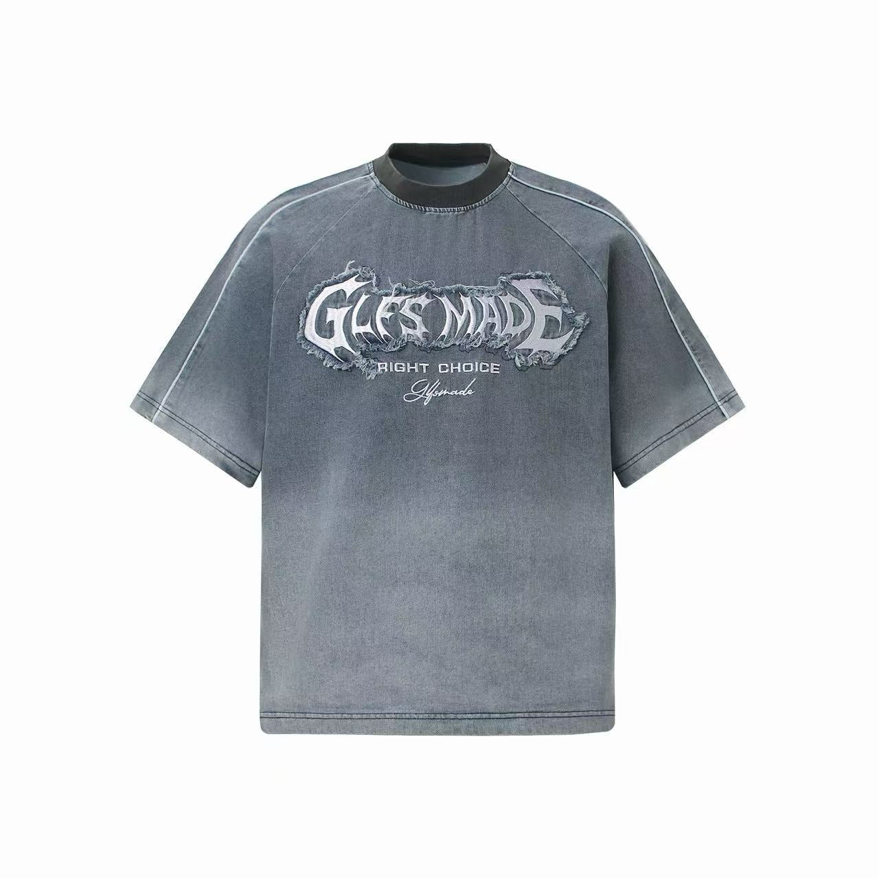 Vintage Washed Distressed Graphic T-Shirt | Streetwear Tee