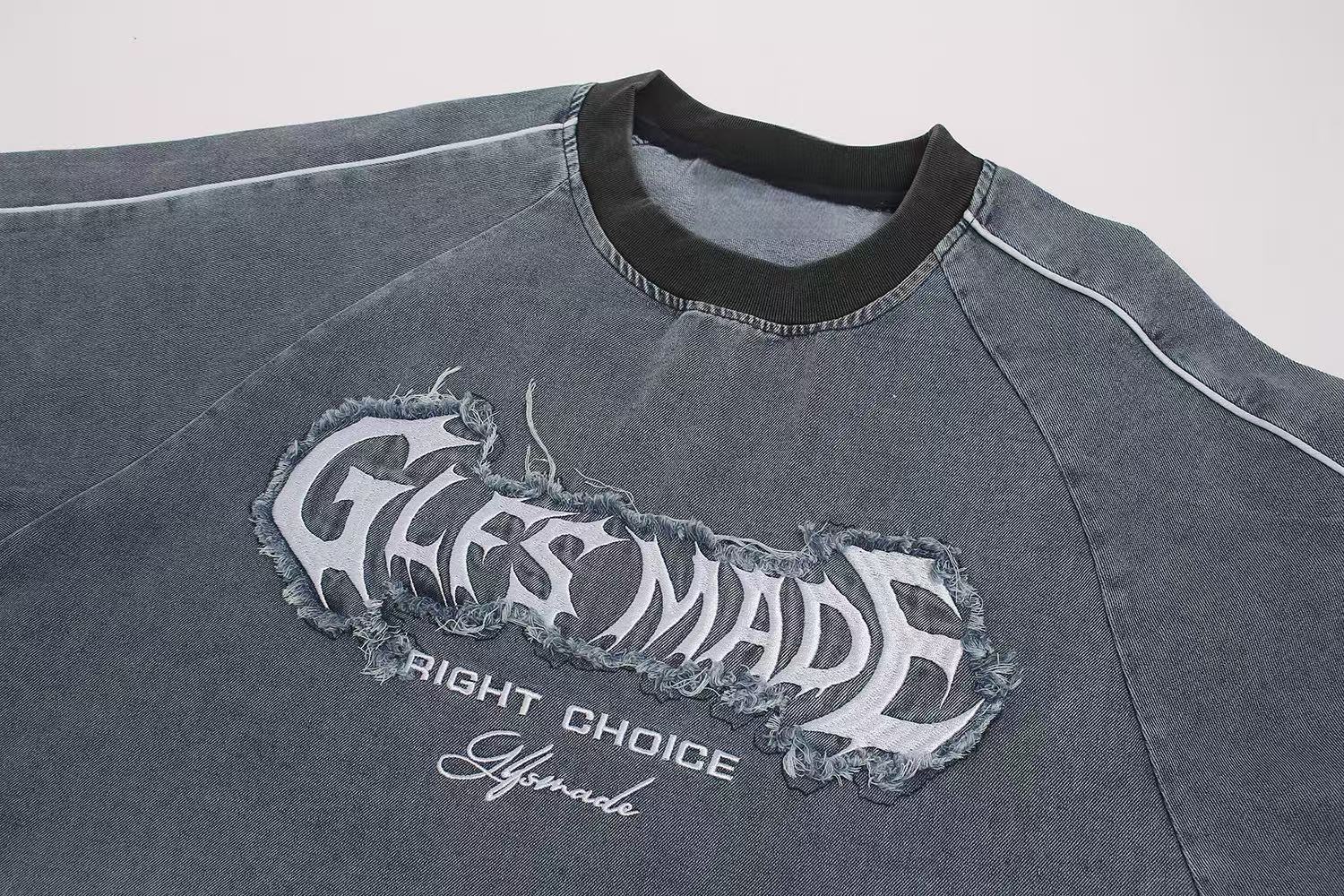 Vintage Washed Distressed Graphic T-Shirt | Streetwear Tee