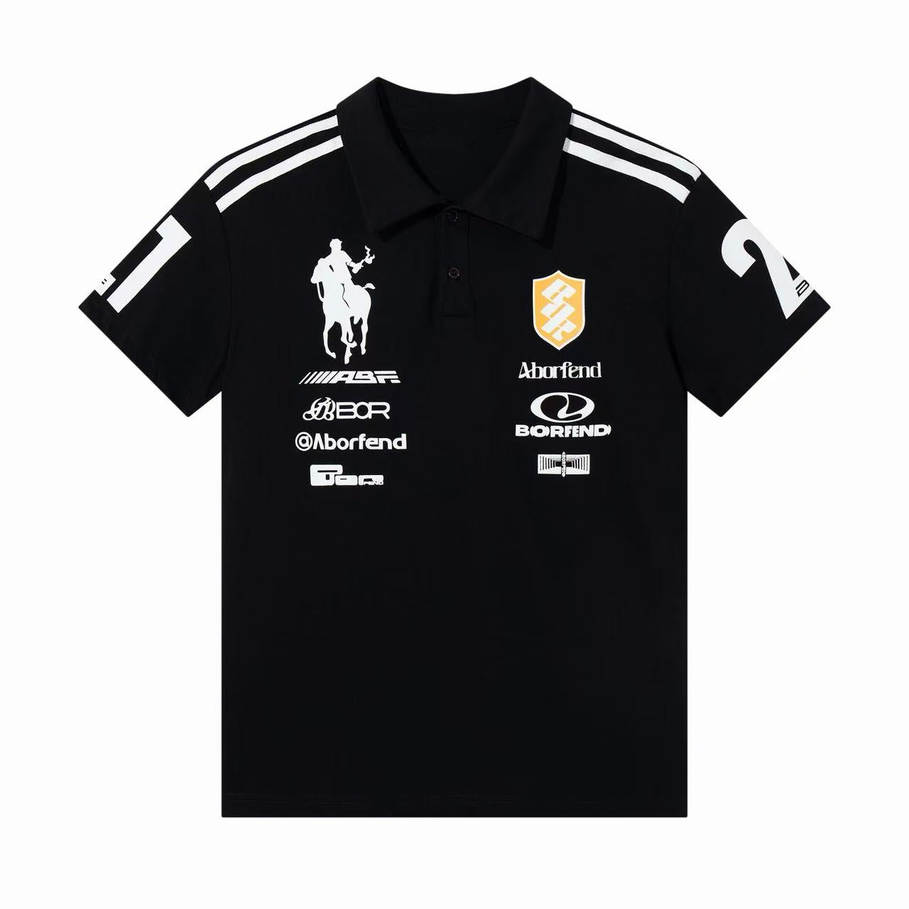 Omirad Racing Crest Polo Shirt | Motorsport Graphic Polo