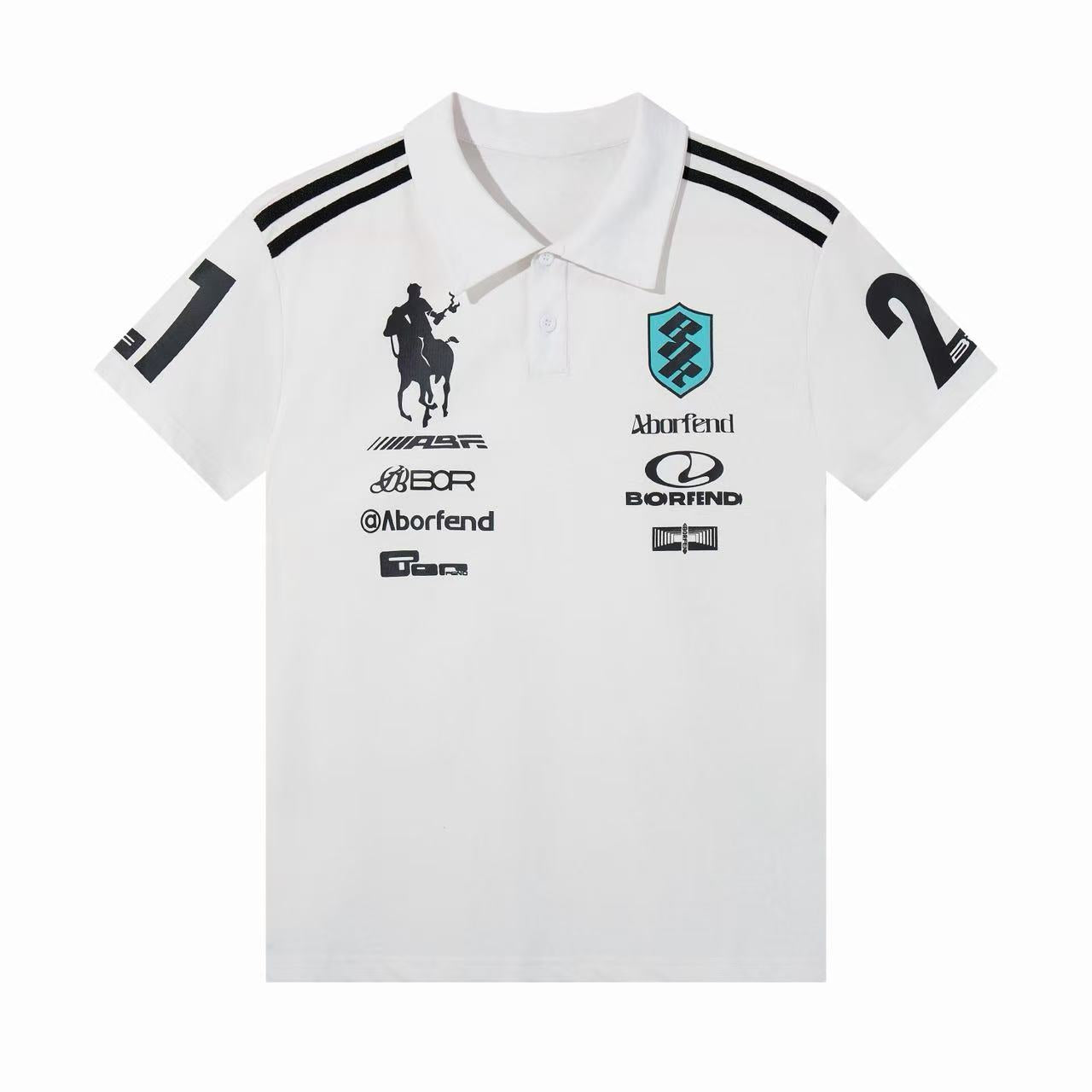 Omirad Racing Crest Polo Shirt | Motorsport Graphic Polo