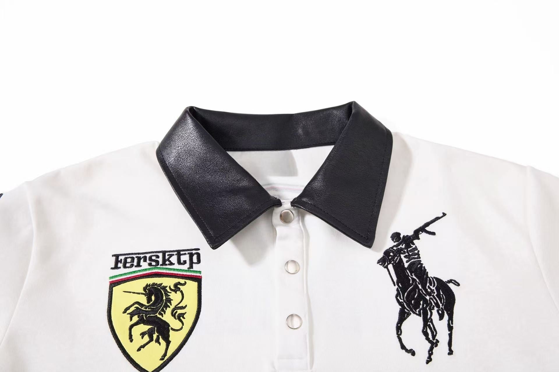 Skatepark Crest Polo Shirt | Bold Streetwear Graphic Polo
